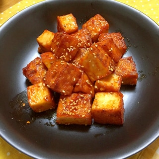 ご飯にもビールにも合います！ヤンニョム厚揚げ♪